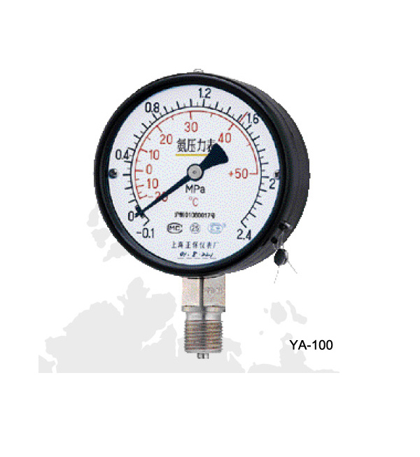 YA-100正保氨用压力表